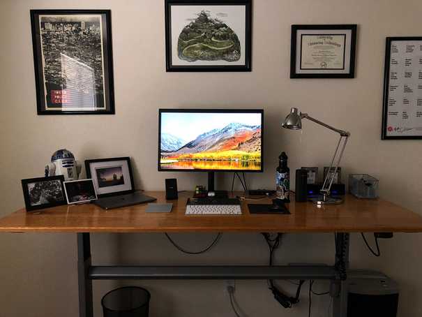 Luke's Desk