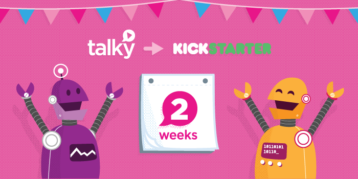 Talky Kickstarter banner